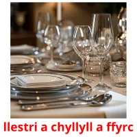 llestri a chyllyll a ffyrc cartes de vocabulaire