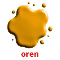 oren picture flashcards