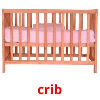 crib flashcards illustrate