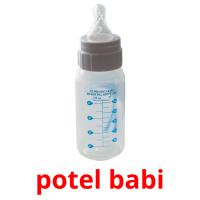 potel babi picture flashcards