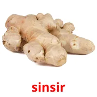sinsir cartões com imagens