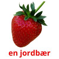 en jordbær card for translate