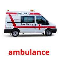 ambulance Bildkarteikarten