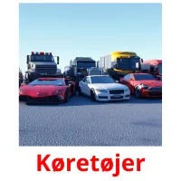 Køretøjer Bildkarteikarten