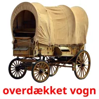 overdækket vogn Bildkarteikarten