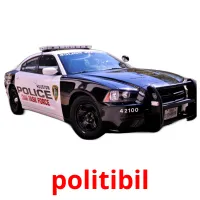 politibil Bildkarteikarten