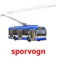 sporvogn Bildkarteikarten