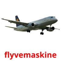 flyvemaskine Bildkarteikarten