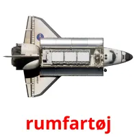 rumfartøj Bildkarteikarten