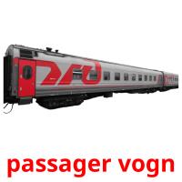 passager vogn picture flashcards
