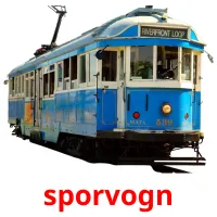 sporvogn Bildkarteikarten