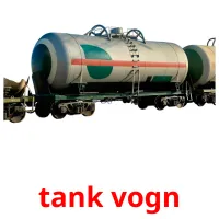 tank vogn Bildkarteikarten