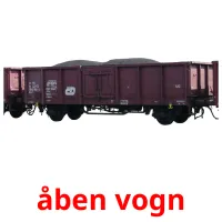 åben vogn Bildkarteikarten