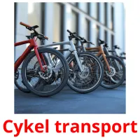 Cykel transport Tarjetas didacticas