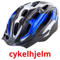 cykelhjelm Tarjetas didacticas