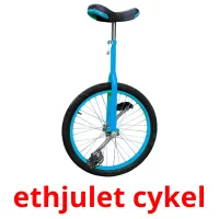 ethjulet cykel Tarjetas didacticas