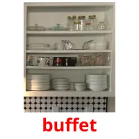 buffet flashcards illustrate