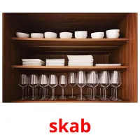 skab flashcards illustrate