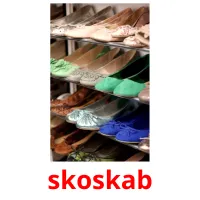 skoskab flashcards illustrate