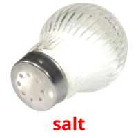 salt picture flashcards