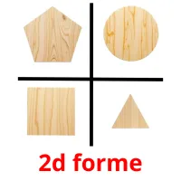 2d forme cartões com imagens