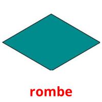 rombe picture flashcards