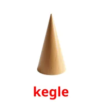 kegle cartões com imagens