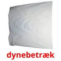 dynebetræk picture flashcards