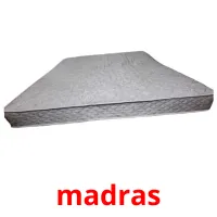 madras picture flashcards