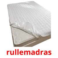 rullemadras picture flashcards