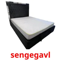 sengegavl picture flashcards