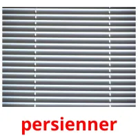 persienner picture flashcards