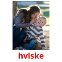 hviske picture flashcards