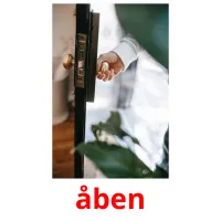 åben picture flashcards