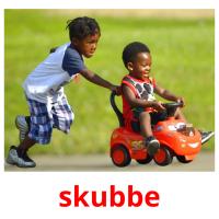 skubbe flashcards illustrate