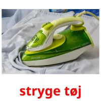 stryge tøj picture flashcards