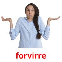 forvirre picture flashcards