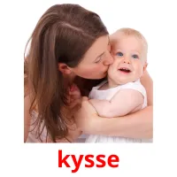 kysse picture flashcards