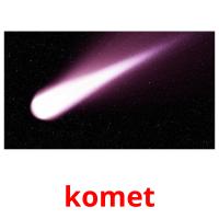 komet flashcards illustrate