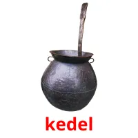 kedel cartões com imagens