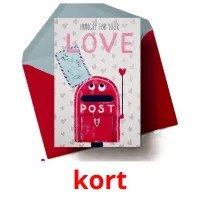 kort flashcards illustrate