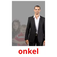 onkel flashcards illustrate