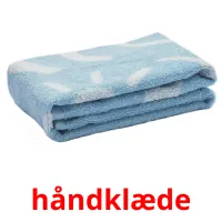 håndklæde picture flashcards