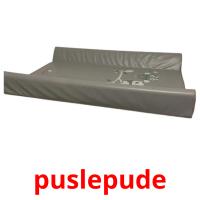 puslepude picture flashcards