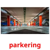 parkering picture flashcards