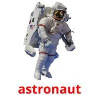 astronaut picture flashcards