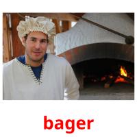 bager picture flashcards