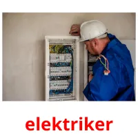 elektriker picture flashcards