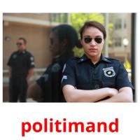 politimand ansichtkaarten