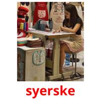 syerske picture flashcards